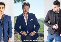 Como estilizar blazers casuais masculinos para diferentes ocasiões