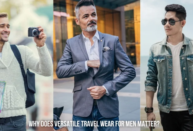 Roupas de Viagem Masculinas Versáteis e Estilosas — Para Todas as Estações