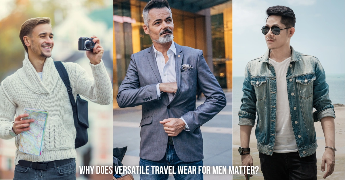 Roupas de Viagem Masculinas Versáteis e Estilosas — Para Todas as Estações